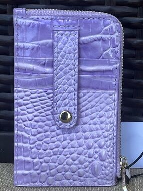 NWT Brahmin LENNON in GENTLE LAVENDER Wallet